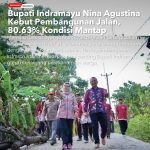Bupati Indramayu Nina Agustina Kebut Pembangunan Jalan, 80.63% Kondisi Mantap