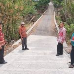 DPMD Indramayu Bersama Inspektorat Tinjau Lokasi Pembangunan Jalan di Cikawung