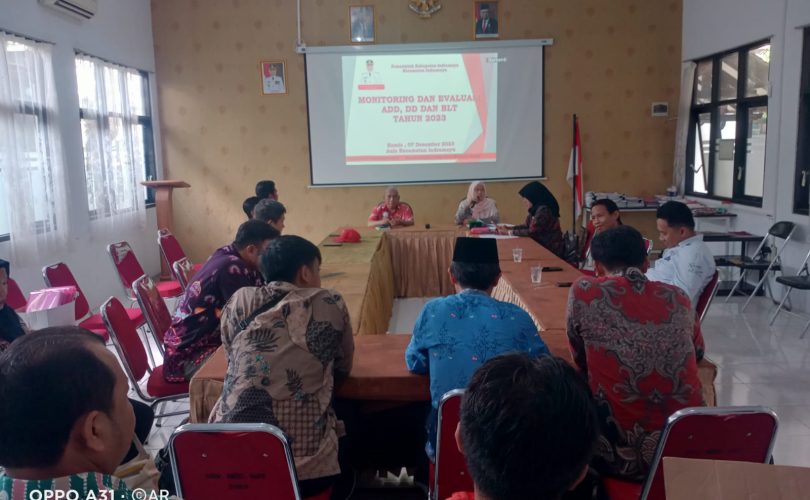 monev DD Kec. Indramayu