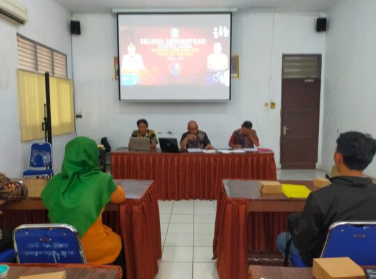 DPMD Indramayu Menggelar Sosialisasi Seleksi Administrasi Peserta Lomba Teknologi Tepat Guna Tingkat Kabupaten