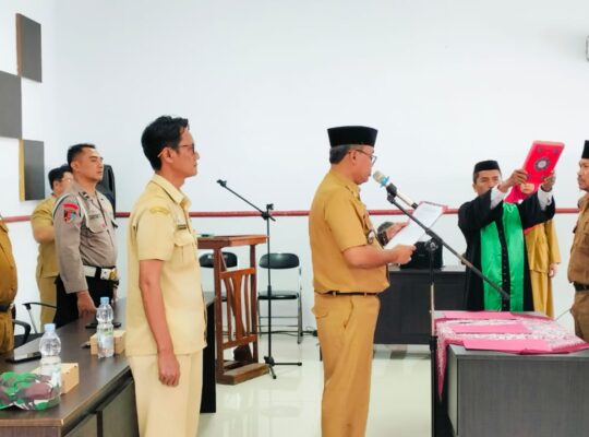 Pelantikan Penjabat Kuwu di Indramayu: Masa Berakhirnya Kuwu Angkatan 138