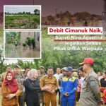 Debit Sungai Cimanuk Meningkat, Bupati Nina Agustina Ajak Semua Pihak untuk Waspada