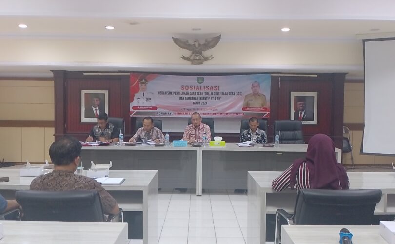 Sosialisasikan Mekanisme Penyaluran Dana Desa Tahun 2024