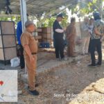 DPMD Indramayu Dampingi Tim Inspektorat Provinsi JABAR Cek Lapangan BBGRM 2023